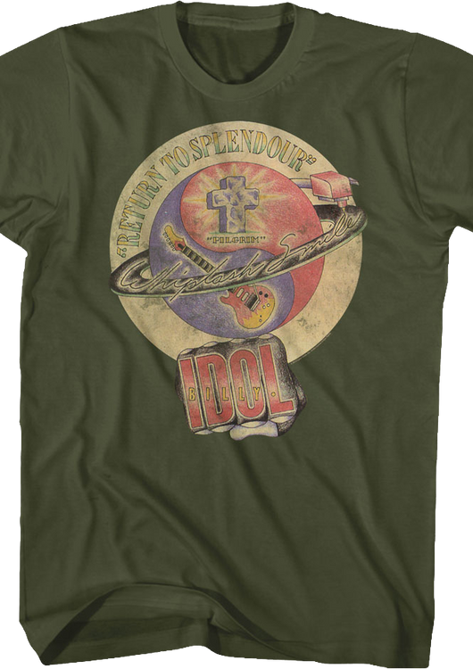 Return To Splendour Billy Idol T-Shirt - main product image