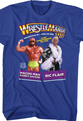 Ric Flair Vs Macho Man WrestleMania Shirt