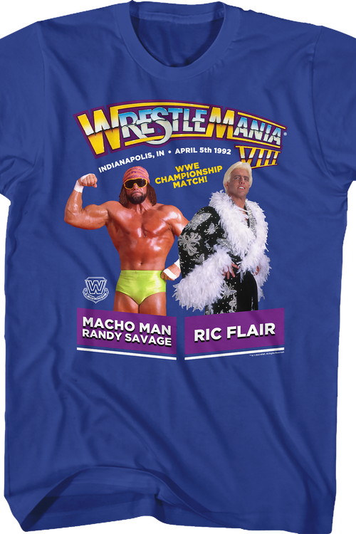Ric Flair Vs Macho Man WrestleMania Shirtmain product image