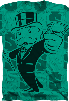 Rich Uncle Pennybags Monopoly T-Shirt