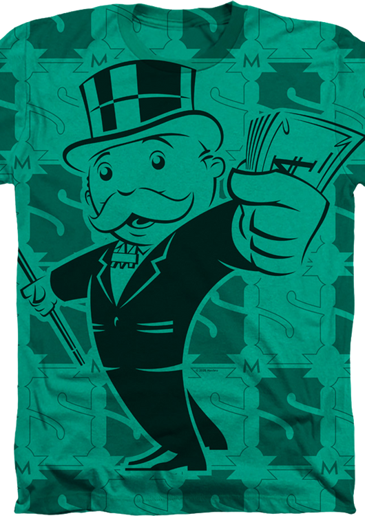 Rich Uncle Pennybags Monopoly T-Shirt - main product image