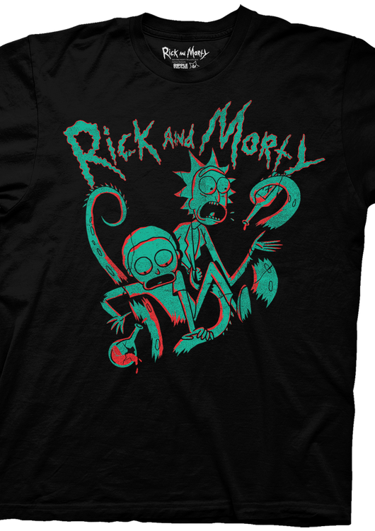 Rick and Morty Octopus T-Shirt - main product image