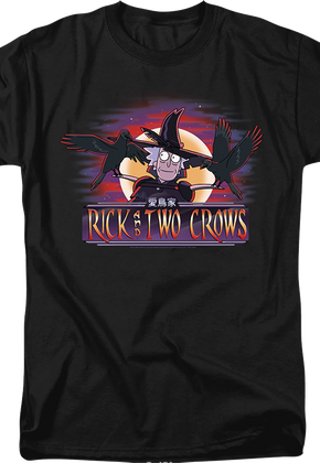 Rick And Two Crows Rick And Morty T-Shirt