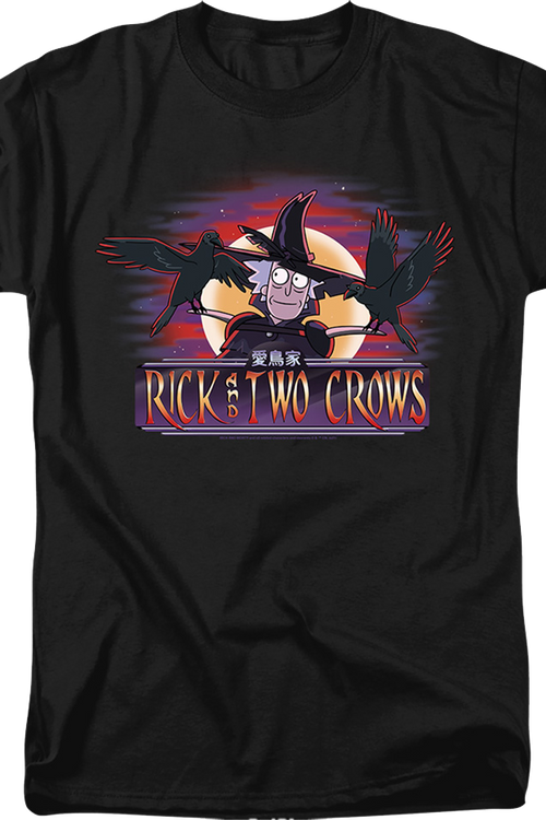 Rick And Two Crows Rick And Morty T-Shirtmain product image