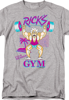 Rick's Gym Rick And Morty T-Shirt