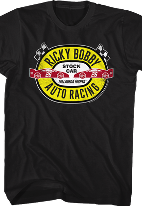 Ricky Bobby Auto Racing Talladega Nights T-Shirt