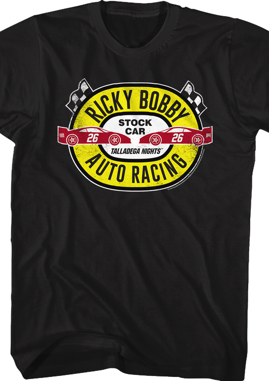 Ricky Bobby Auto Racing Talladega Nights T-Shirt - main product image