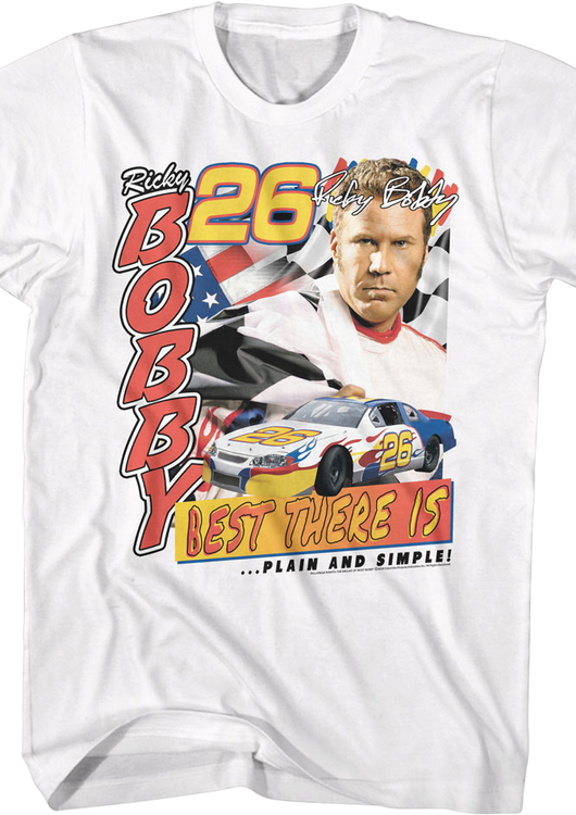 Ricky Bobby Best There Is Talladega Nights T-Shirt - main product image
