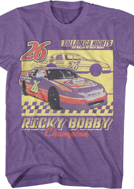 Ricky Bobby Champion Talladega Nights T-Shirt - main product image