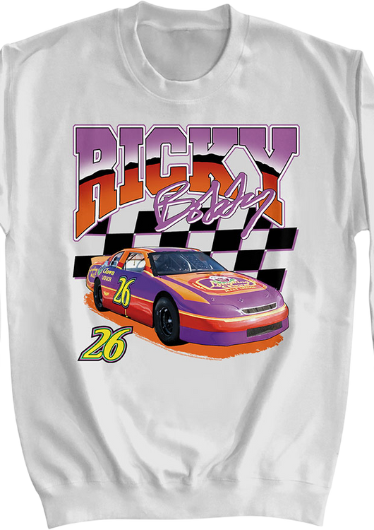 Ricky Bobby Checkered Flag Talladega Nights Sweatshirt - main product image