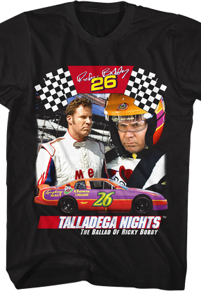Ricky Bobby Collage Talladega Nights T-Shirt