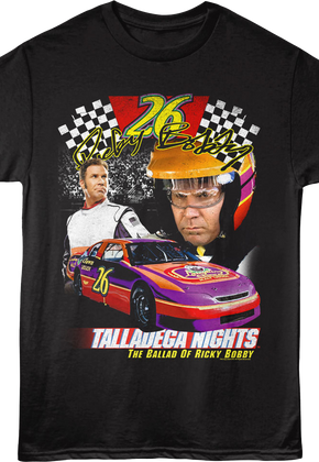 Ricky Bobby Laughing Clown Collage Talladega Nights T-Shirt