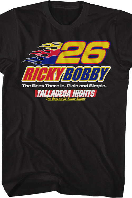 Ricky Bobby The Best There Is Talladega Nights T-Shirtmain product image