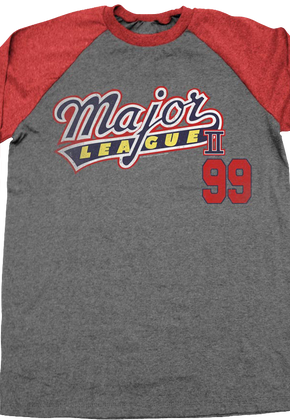 Ricky Vaughn Major League Raglan Baseball Shirt