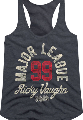 Ladies Ricky Vaughn Major League Racerback Tank Top
