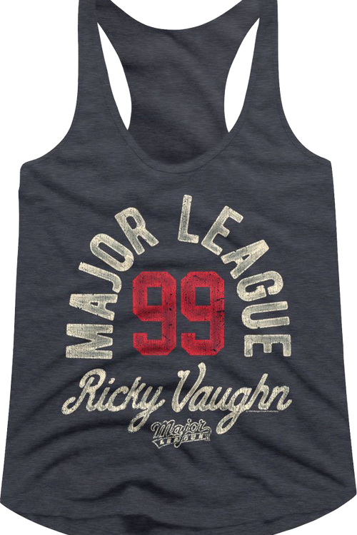 Ladies Ricky Vaughn Major League Racerback Tank Topmain product image