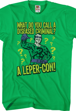 Riddler Leper-Con DC Comics T-Shirt