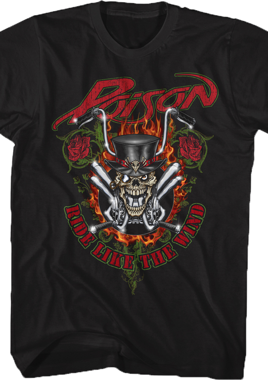 Ride Like The Wind Poison T-Shirt - main product image