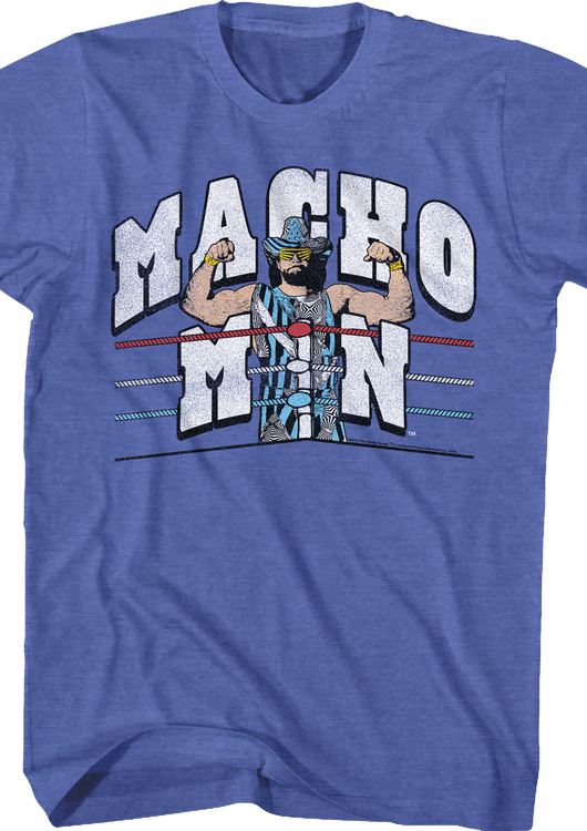 Ring Entrance Macho Man Randy Savage T-Shirt - main product image