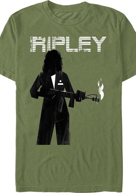 Ripley Silhouette Alien T-Shirt - main product image