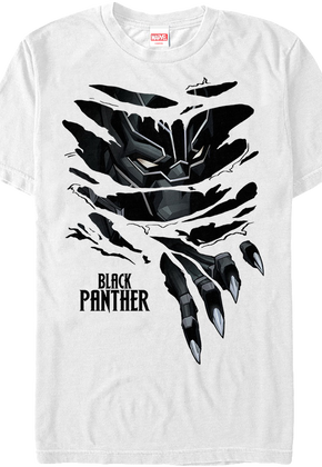 Ripped Black Panther T-Shirt