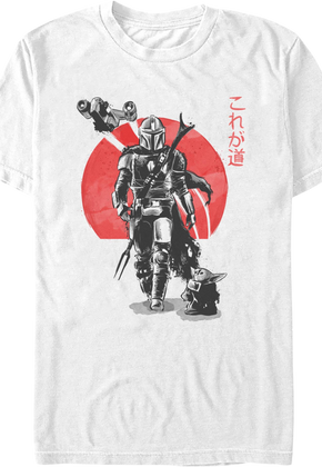 Rising Sun The Mandalorian Star Wars T-Shirt