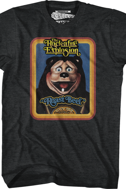 Roast Beef Rock-afire Explosion T-Shirt - main product image