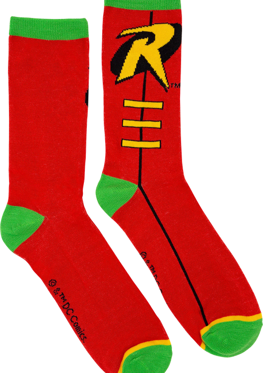 Robin Costume DC Comics Socks - main product image