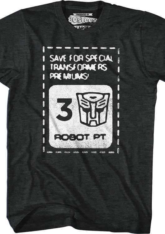 Robot Points Transformers T-Shirt - main product image