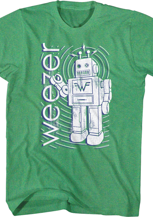 Robot Weezer T-Shirt - main product image
