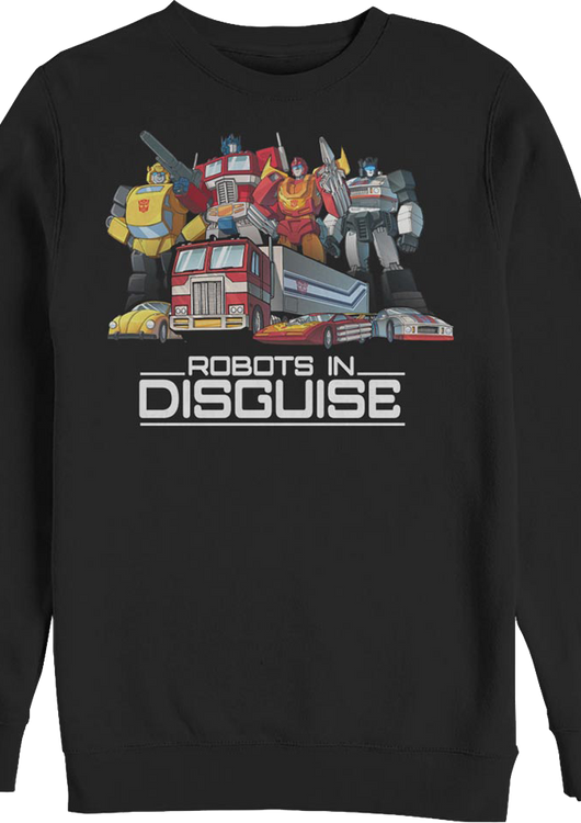 Robots In Disguise Transformers Sweatshirt - main product image