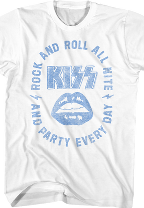 Rock And Roll All Nite And Party Every Day KISS T-Shirt