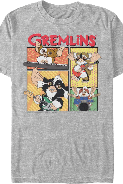 Rock Band Gremlins T-Shirtmain product image