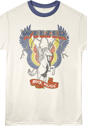 Rock Music Weezer Ringer Shirt