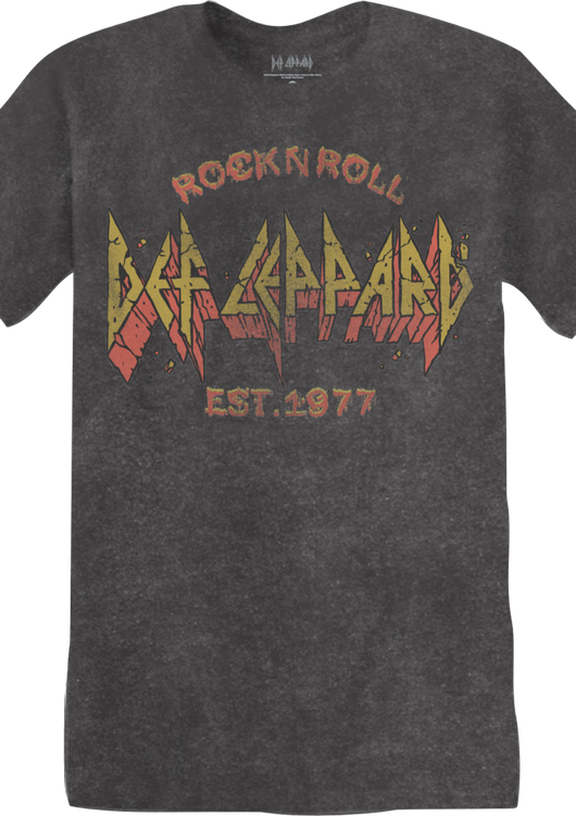 Rock N Roll Est. 1977 Def Leppard T-Shirt - main product image