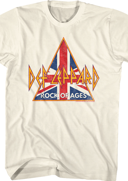 Rock Of Ages Def Leppard T-Shirt - main product image