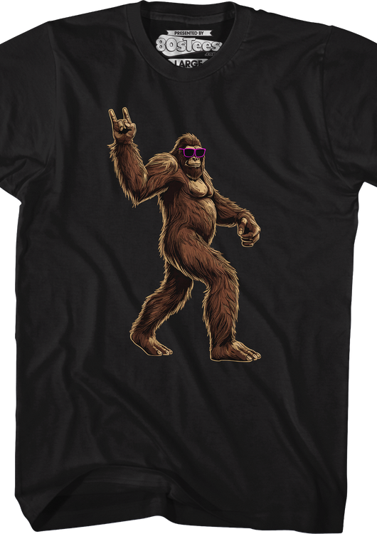 Rock On Bigfoot T-Shirt - main product image