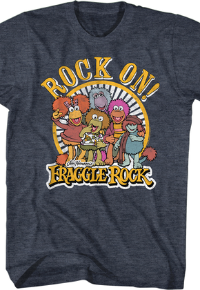 Distressed Rock On Fraggle Rock T-Shirt