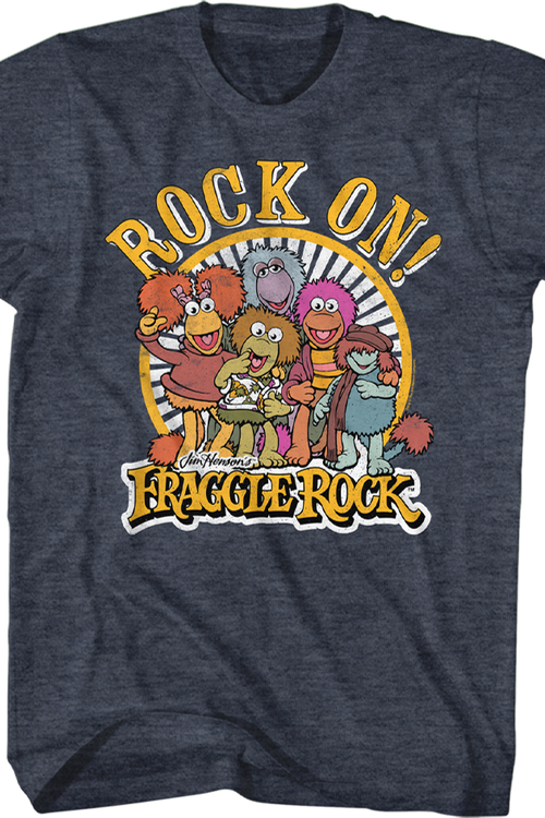 Distressed Rock On Fraggle Rock T-Shirt - main product image