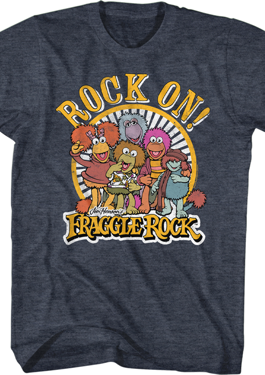 Distressed Rock On Fraggle Rock T-Shirt - main product image