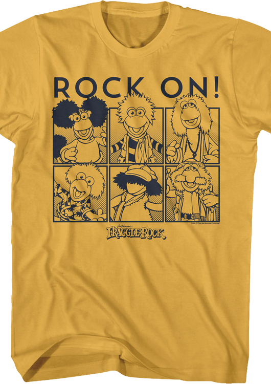 Rock On Sketches Fraggle Rock T-Shirt - main product image