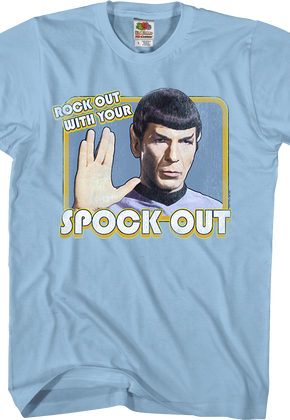 Rock Out With Your Spock Out Star Trek T-Shirt