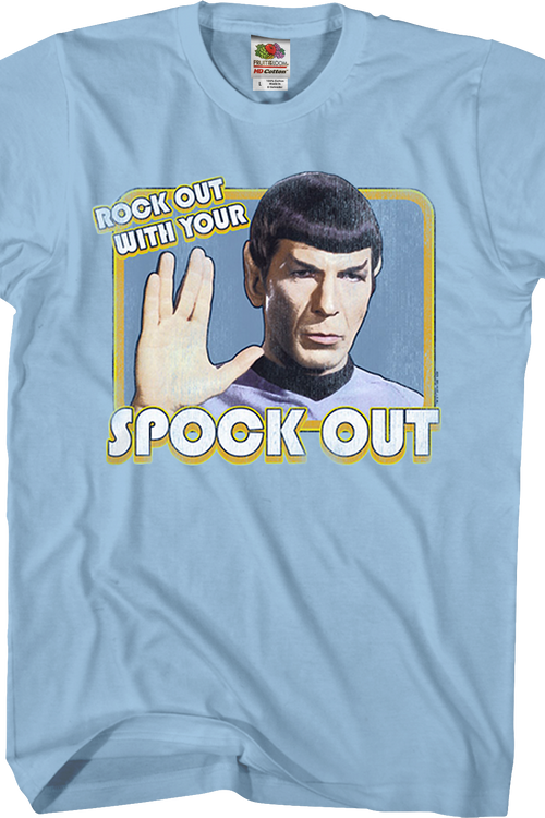 Rock Out With Your Spock Out Star Trek T-Shirtmain product image