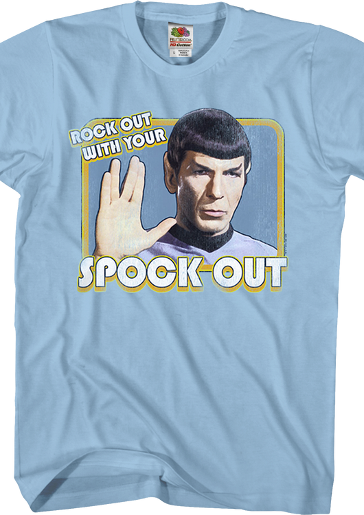 Rock Out With Your Spock Out Star Trek T-Shirt - main product image