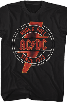 Rock & Roll Since 1973 ACDC Shirt