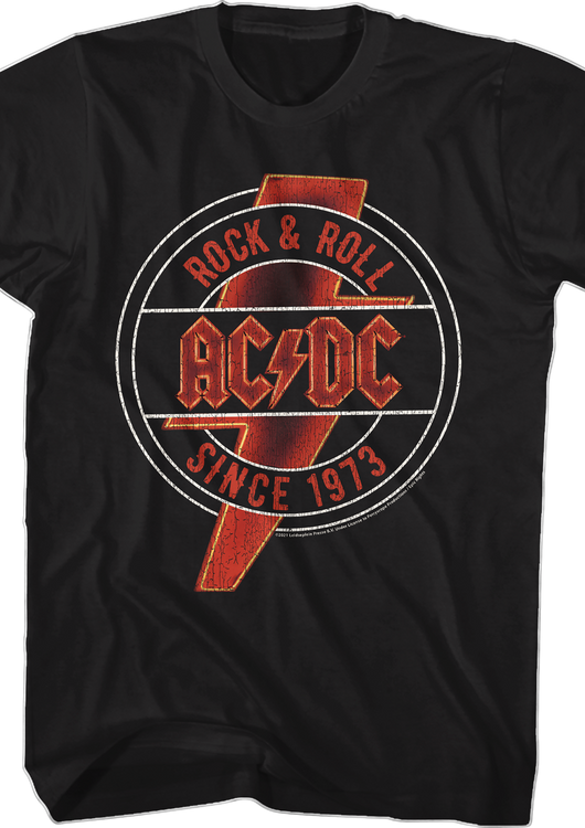 Rock & Roll Since 1973 ACDC Shirt - main product image