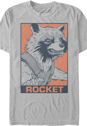 Rocket Raccoon Pop Art Avengers Endgame T-Shirt