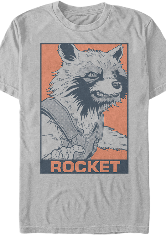 Rocket Raccoon Pop Art Avengers Endgame T-Shirt - main product image