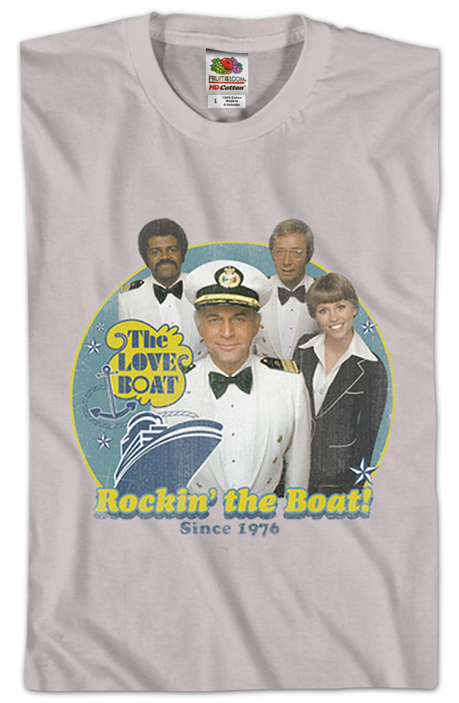 Rockin' Love Boat TShirt Love Boat Mens TShirt