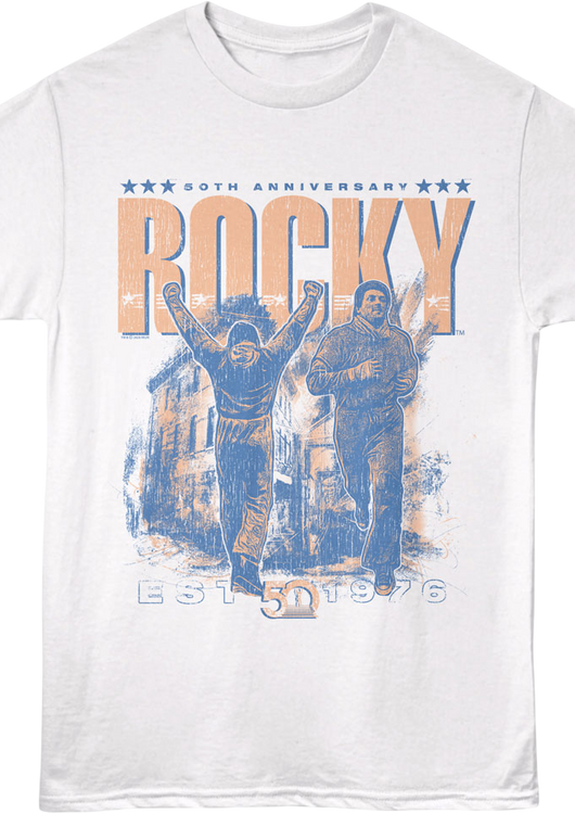 50th Anniversary Sketches Rocky T-Shirt - main product image